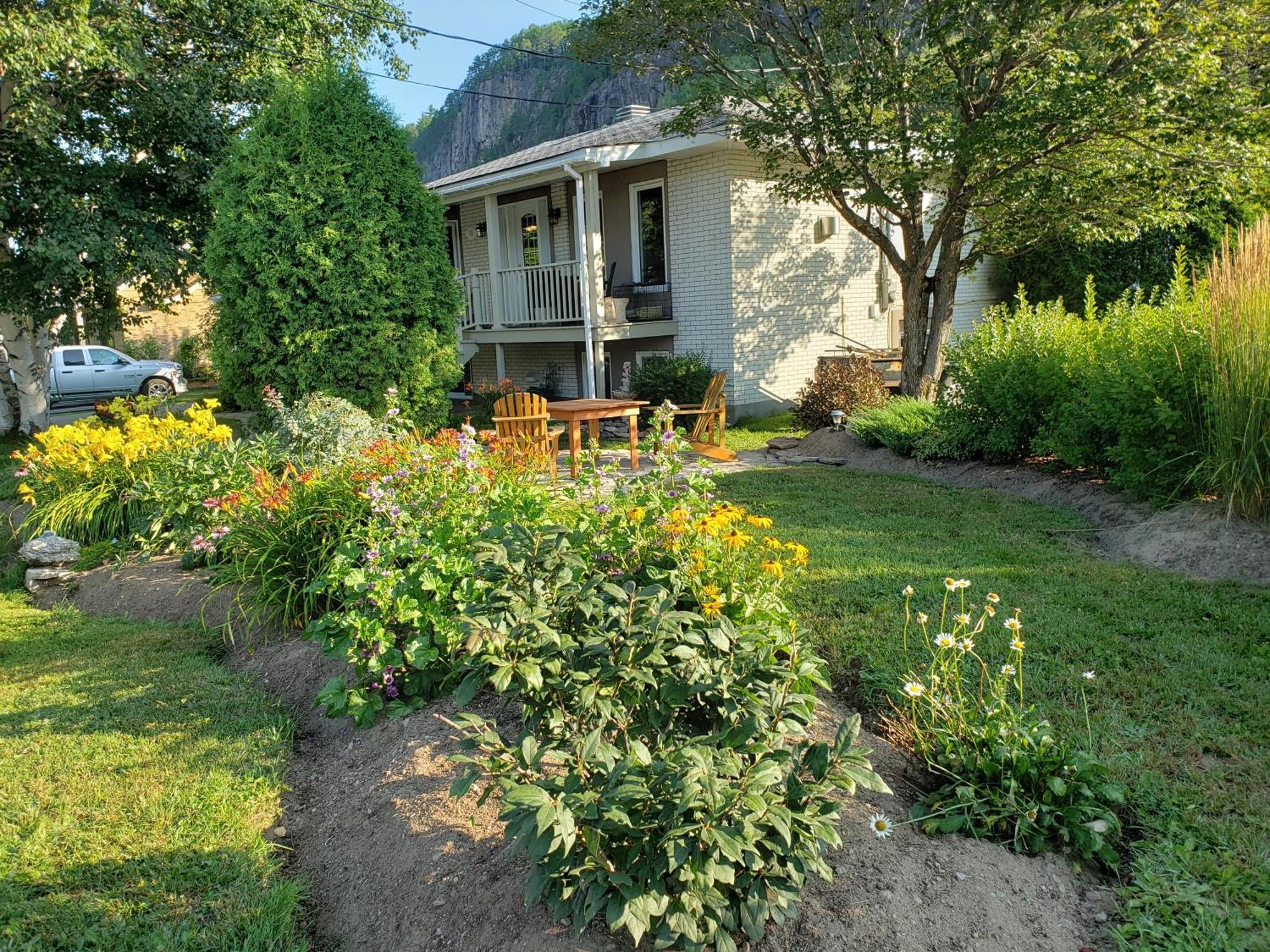 Residence Touristique Les Bouleaux Petit-Saguenay Bagian luar foto
