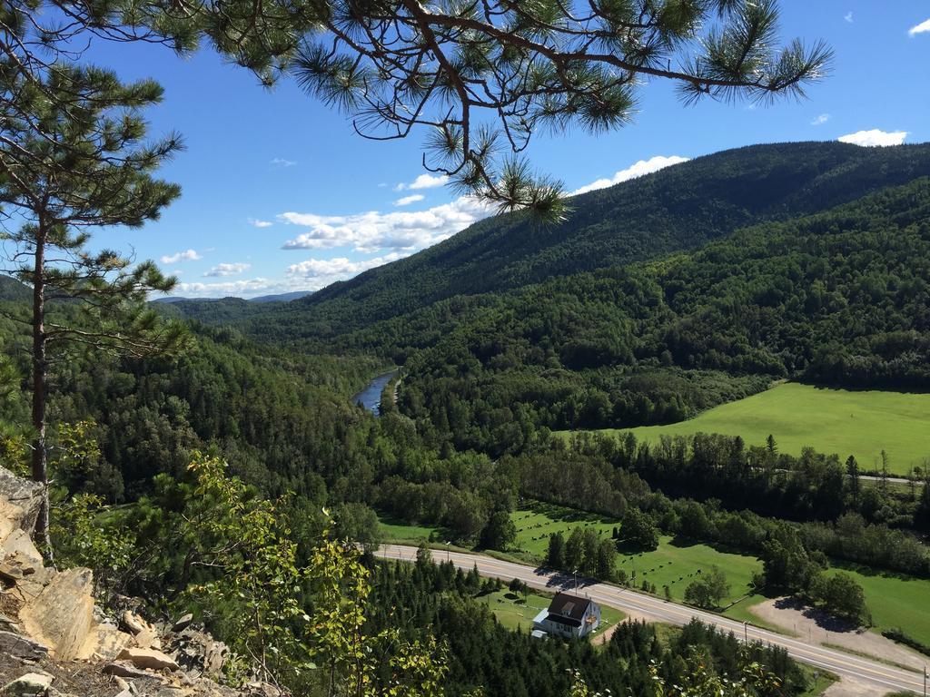 Residence Touristique Les Bouleaux Petit-Saguenay Bagian luar foto